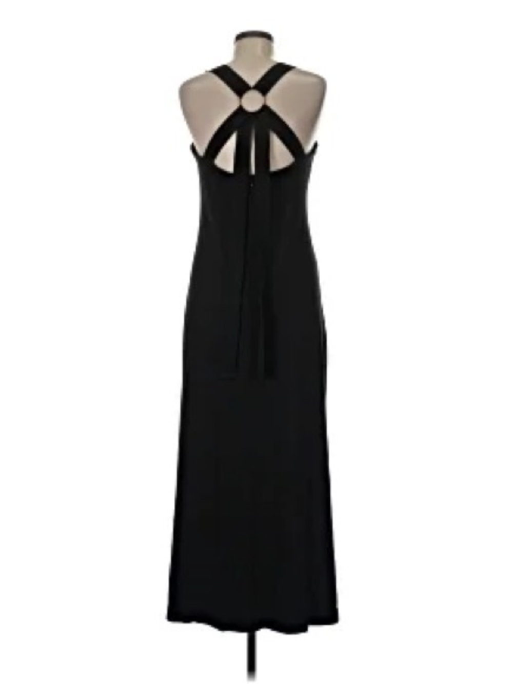 Cuyana Women’s Circle Back Maxi Dress in Black Minimalist Casual Athleisure